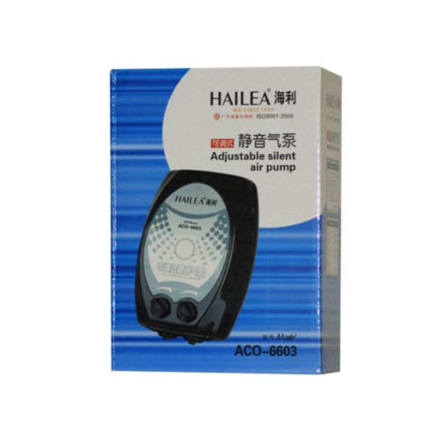 Picture of Hailea ACO 6603 Akvaryum Hava Motoru Çift Çıkışlı