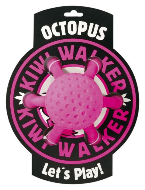 Picture of Kiwi Walker Parçalanmaz Yüzen Köpek Oyuncağı Ahtapot Maxi Pembe