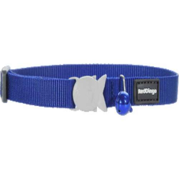 Picture of Red Dıngo Klasık Lacıvert Kedı Boyun Tasması 12Mm