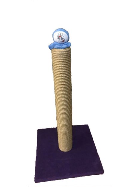 Picture of PetPretty Oyuncaklı Kedi Tırmalama Tahtası 50 Cm Mor