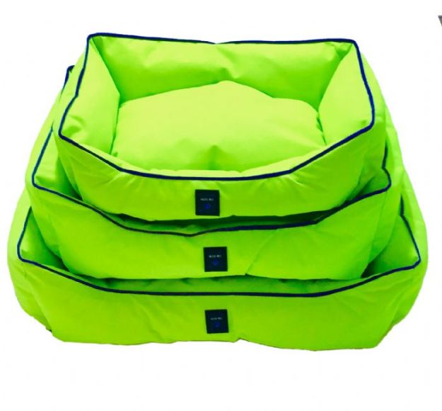 Picture of Allfi Pet 3 Lü Set Dış Mekan Yatak Mor L
