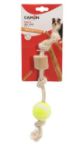 Picture of Camon Köpek Oyuncağı Kahve Ağacı ve Tenis Topu ile İp 