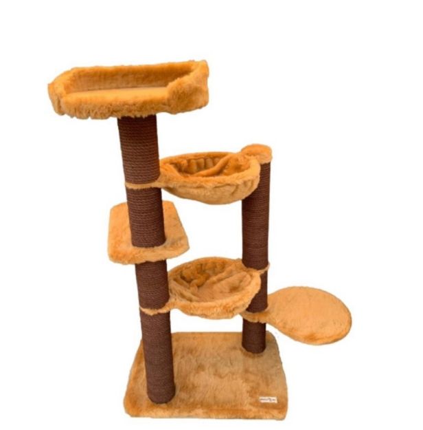Picture of Kralle 1051 Kedi Tırmalama A.Kahve 60X40X112Cm Vp1051-2