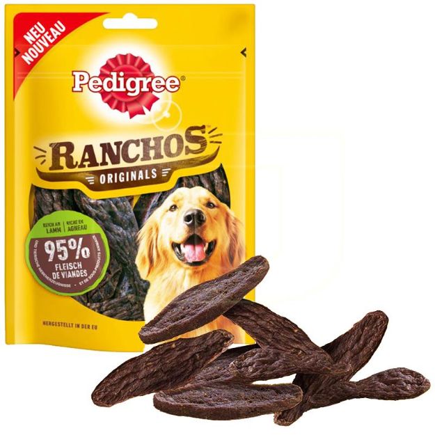 Picture of Pedigree Ranchos Kuzu Etli Köpek Ödülü 70 Gr