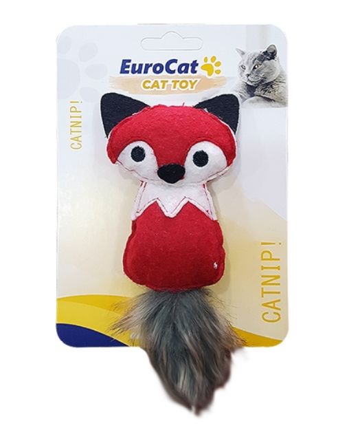 Picture of Eurocat Catnipli Kedi Oyuncağı Kırmızı Sincap