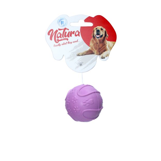 Picture of Natura Plastik Sert Top Köpek Oyuncak 5 Cm