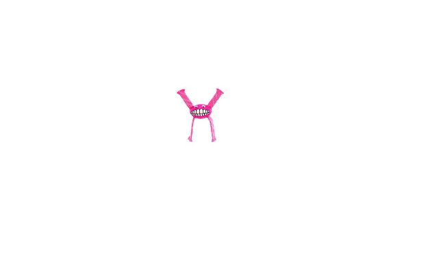 Picture of Rogz Flossy Grinz Sesli Köpek Oyuncak 19 cm Pembe
