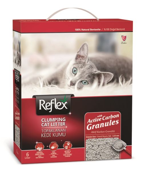 Picture of Reflex Granül Aktif Karbonlu Topaklanan Kedi Kumu 6 Lt