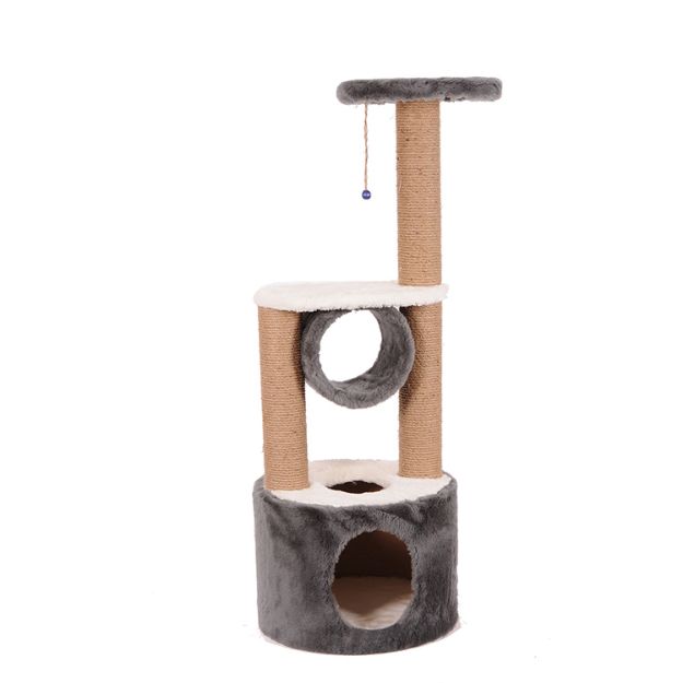 Picture of Cathause Oval Yuvalı Katlı Tırmalama 112 Cm Gri