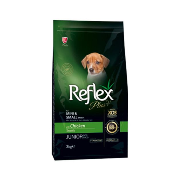 Picture of Reflex Plus Junior Small Dog Tavuklu Küçük Irk Yavru Köpek Maması 3 kg