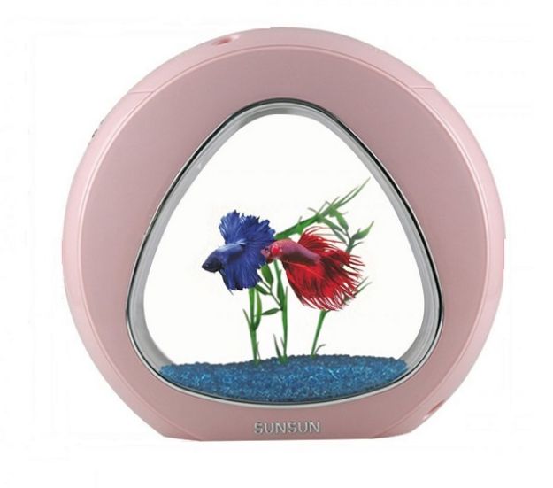 Picture of Sunsun Akvaryum 6 lt 34,5 cm x 31,6 cm x 16,5 cm Pembe
