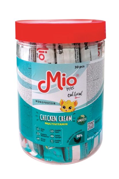 Picture of Mio Kedi Ödül Krema Multivitamin Tavuklu 15 Gr x 30