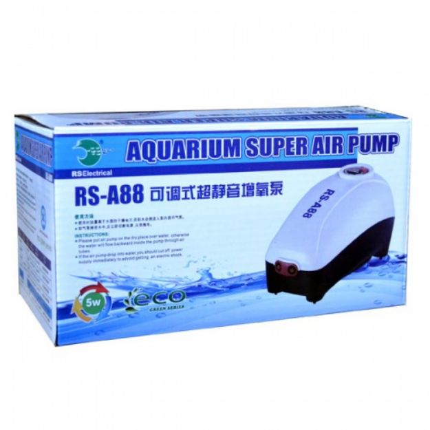 Picture of RS RSA88 Çift Çıkışlı Akvaryum Hava Motoru 5 Watt