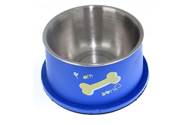 Picture of Zampa Mavi Desenli Cocker Mama ve Su Kabı 1500ml