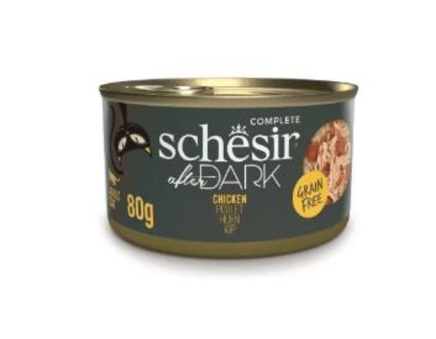 Picture of Schesir After Dark Wholefood Tavuklu Kedi Konservesi 80gr