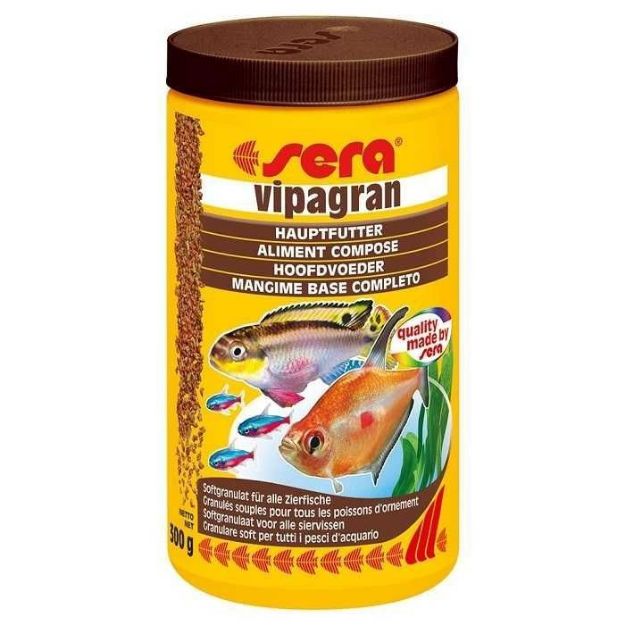 Picture of Sera Vipagran Tropikal Akvaryum Balıkları için Granül Yem 250 ml