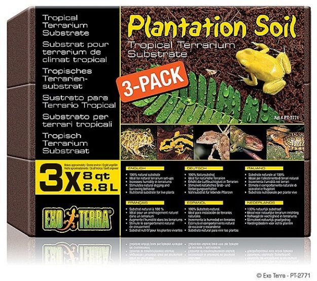 Picture of Exo Terra Plantation Soil Taban Çamuru 3lü