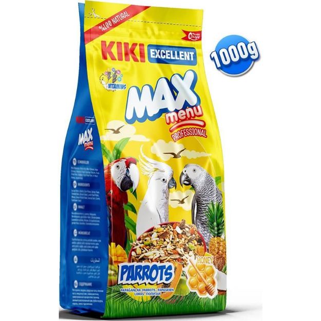 Picture of KIKI Excellent Papağan Yemi 1000 Gr
