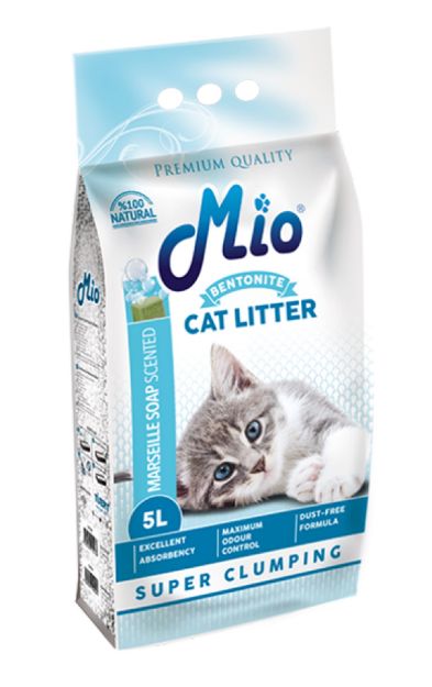 Picture of Mio Marsilya Sabunu Kokulu Bentonit Kedi Kumu 5 Lt