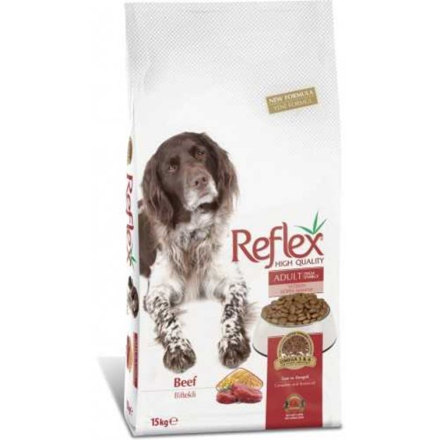Picture of Reflex High Enerji Beef Biftekli Yetişkin Köpek Maması 15Kg