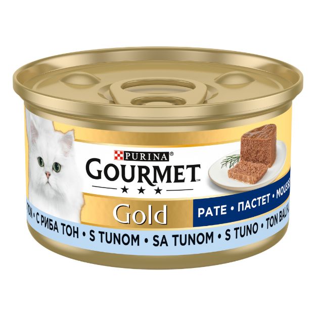 Picture of Gourmet Gold Kıyılmış Ton Balıklı Kedi Konservesi 85GR
