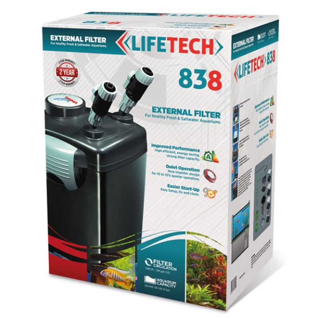 Picture of Life Tech 838 Akvaryum Dış Filtre 1200 lt / saat