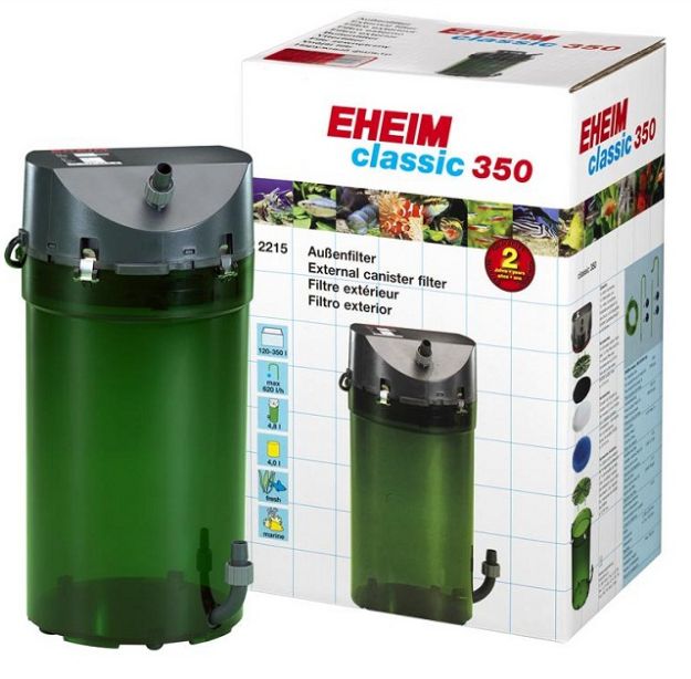 Picture of Eheim Classic 2215 Akvaryum Dış Filtre 620 Lt/h Musluklu 
