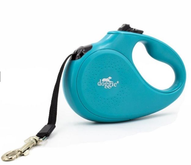 Picture of Doggie Otomatik Uzatma Tasması Master Seri Mavi 15kg/5mt Outb15slıghtblue