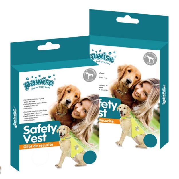 Picture of Pawise Reflektörlü Köpek Yeleği Large  48-56/60-78 CM