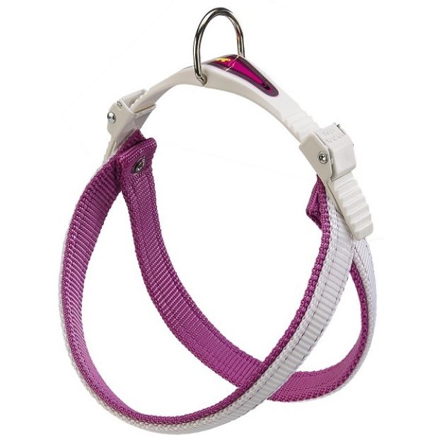 Picture of Ferplast Agila Colors 4 Köpek Göğüs Tasması Mor Beyaz