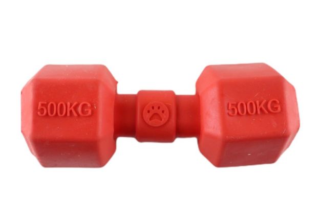 Picture of Zampa Rubber Köpekler İçin Dumbell 500kg Ödül Oyuncağı, 20cm