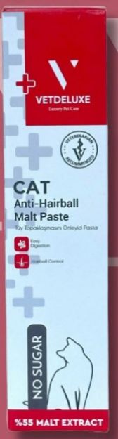 Picture of VETDELUXE Antihairball malt paste 100 gr