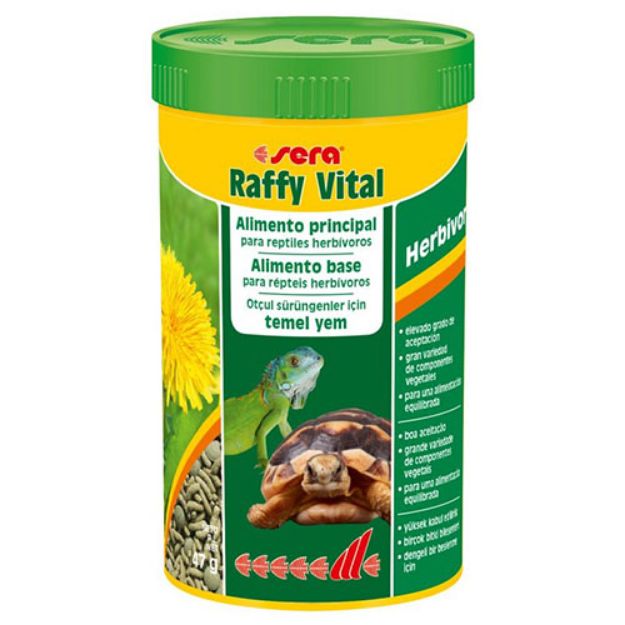 Picture of Sera Raffy Vital Sürüngen ve Kaplumbağalar için Vitaminli Çubuk Yem 250 ml
