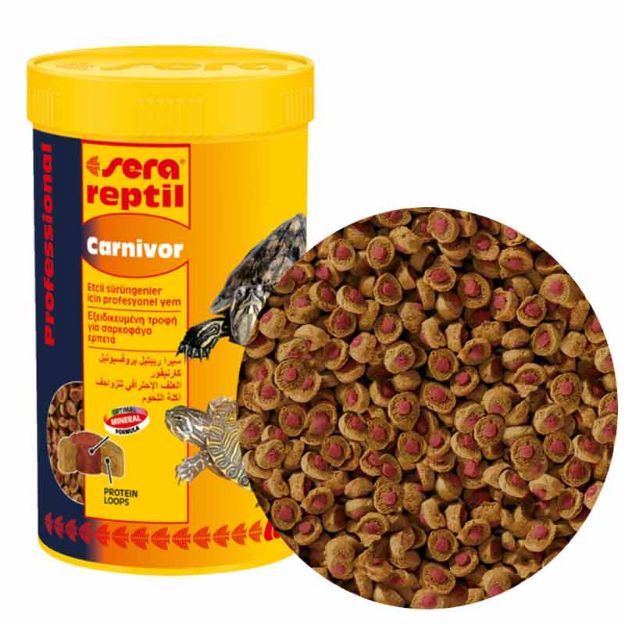 Picture of Sera Reptil Carnivor Etçil Sürüngen Yemi 250 ml