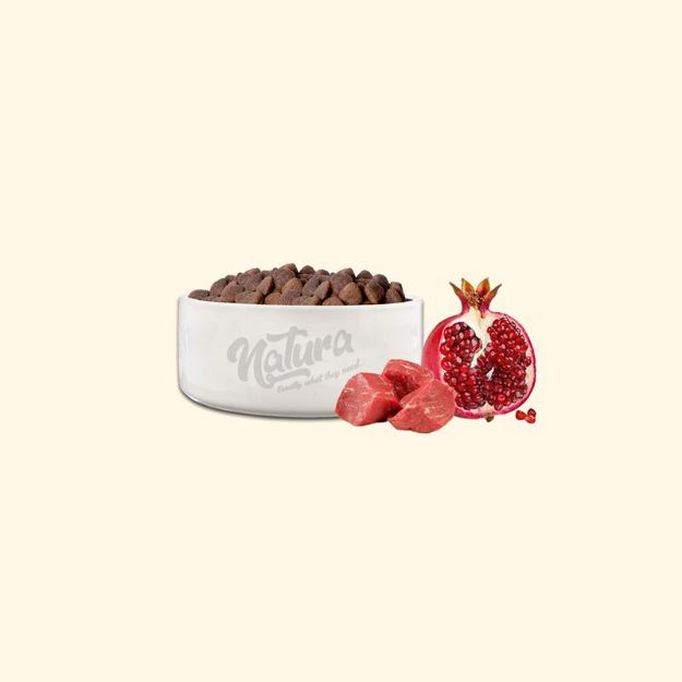 Picture of Natura LowGrain M/L Adult Dog Food with Lamb & Pomegranate 12kg