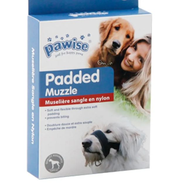 Picture of Pawise Dog Padded Muzzle, No:3 Bez Ağızlık