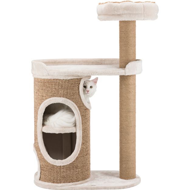 Picture of Trixie Kedi Tırmalama ve Oyun Evi 117 Cm Açık Gri/Kahverengi