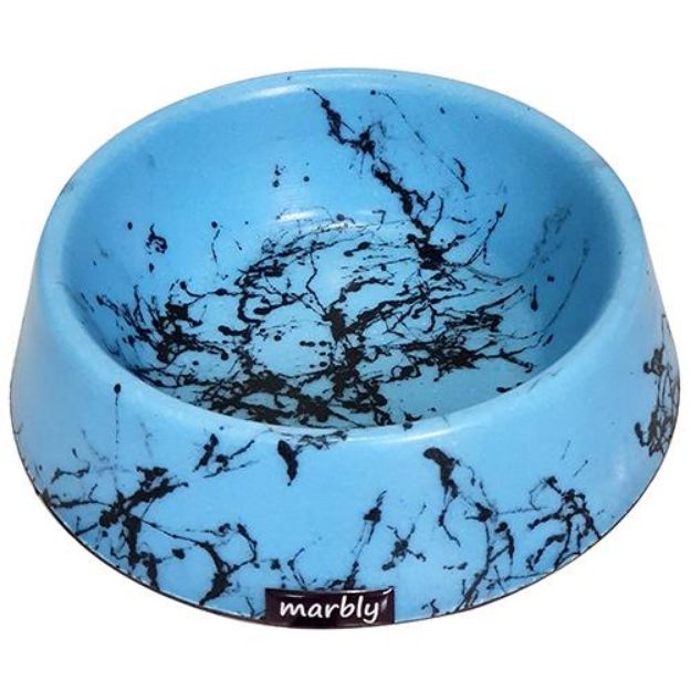 Picture of Marbly Blue Horizon 16oz mama ve su kabı