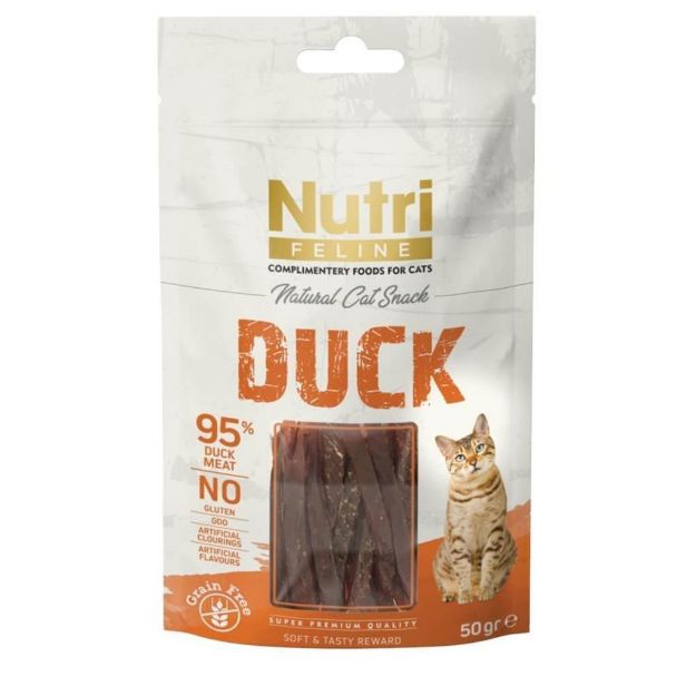 Picture of Nutri Feline Duck 50 Gr.*12 11-02-Nt