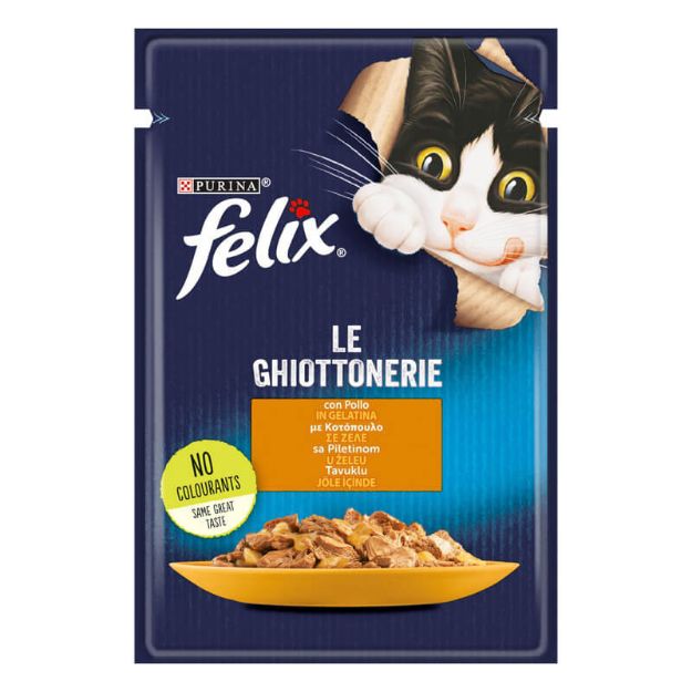 Picture of Felix Tavuklu Yetişkin Kedi Konservesi 85gr