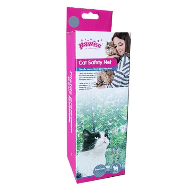 Picture of Pawise Balkon Kedi Koruma Şeffaf Ağ 4x3M