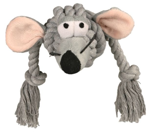 Picture of Trixie Köpek Oyuncağı İp Örgü Peluş Fare 34 Cm