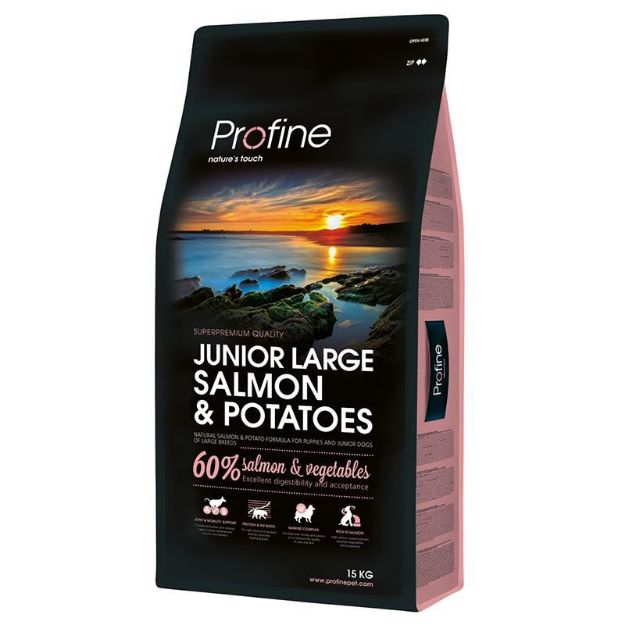 Picture of Profine Junior Large Somonlu ve Patatesli Büyük Irk Yavru Köpek Maması 15Kg