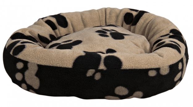 Picture of Trixie Köpek Yatağı 50Cm Pati Desenli Siyah-Bej