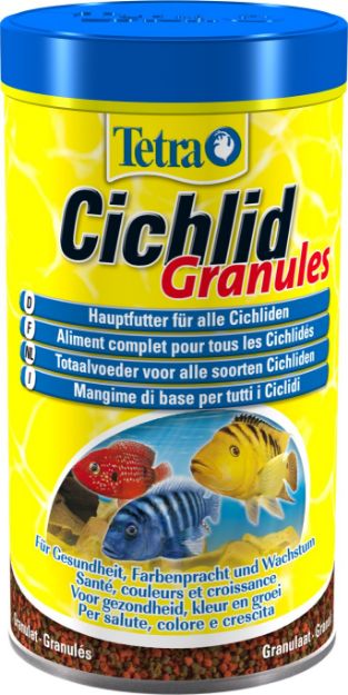 Picture of Tetra Cichlid Granules Cikletler için Granül Yem 500Ml.