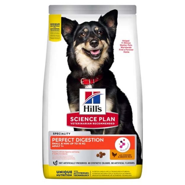 Picture of Hills Perfect Digestion Small & Mini Tavuklu Yetişkin Köpek Maması 3 Kg