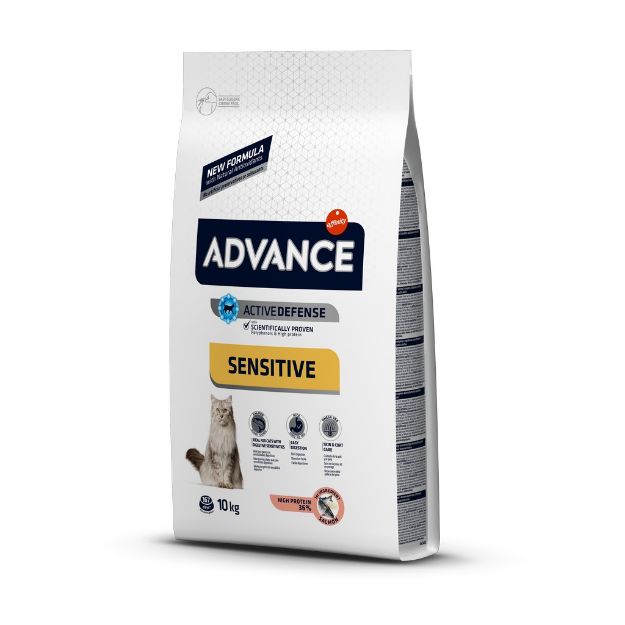Picture of Advance Sensitive Somonlu Yetişkin Kedi Maması 10 Kg