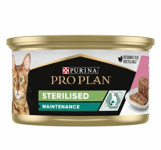 Picture of Pro Plan Sterilised Ton ve Somonlu Kısırlaştırılmış Kedi Konservesi 85 Gr