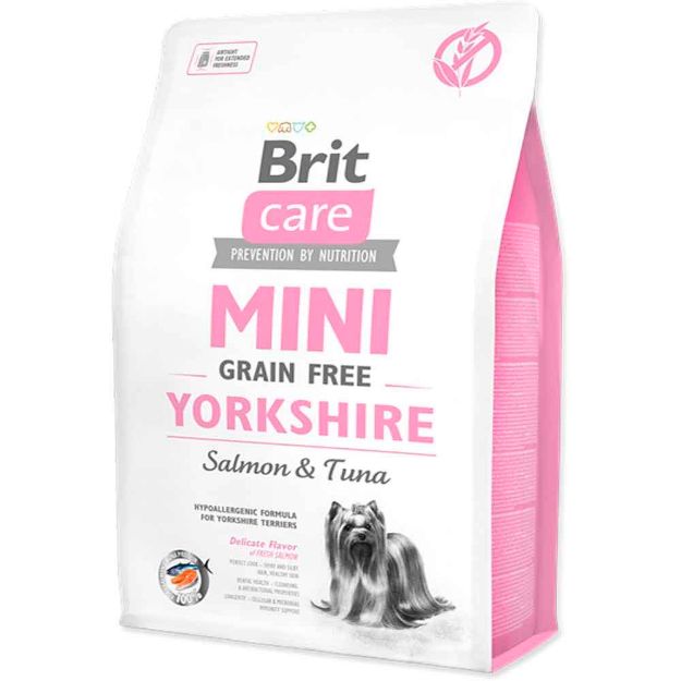 Picture of Brit Care Mini Yorkshire Somonlu Tahılsız Köpek Maması 2kg