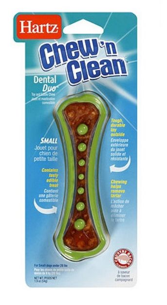Picture of Hartz Chew n´ Clean Diş Temizleme Kemiği 16.5cm (L) Yeşil